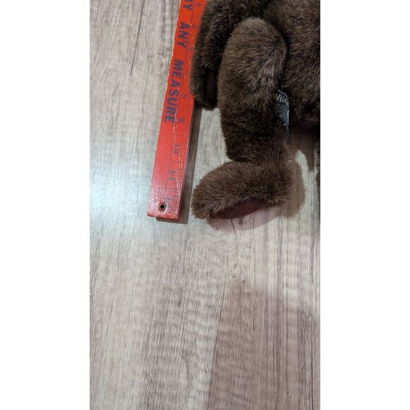 Russ Berrie Wildwood Brown Plush Moose Stuffed Animal With Floppy Ears 15" - Picture 7 of 9